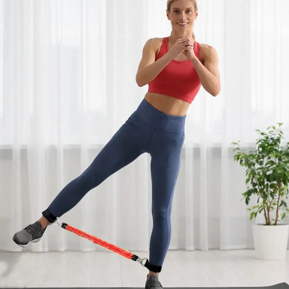 Resistance Bands Set – Thuis Workout met Handgrepen & Deuranker